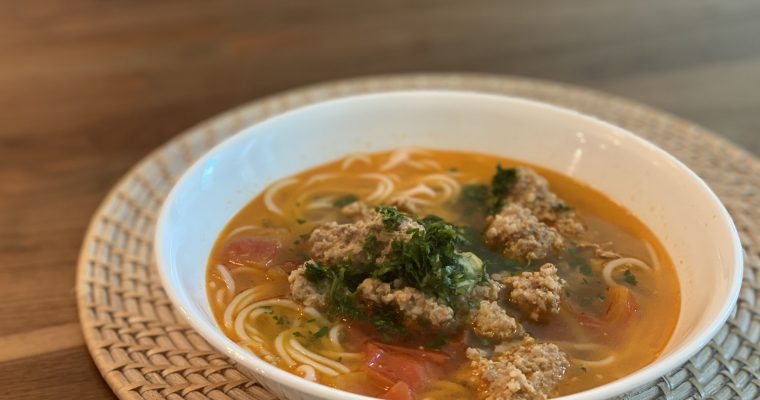 Bun Rieu (Vietnamese Crab Noodle Soup)